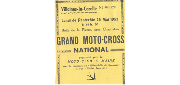 Programme Villaines La Carelle 1954 Programme Villaines La Carelle 1954