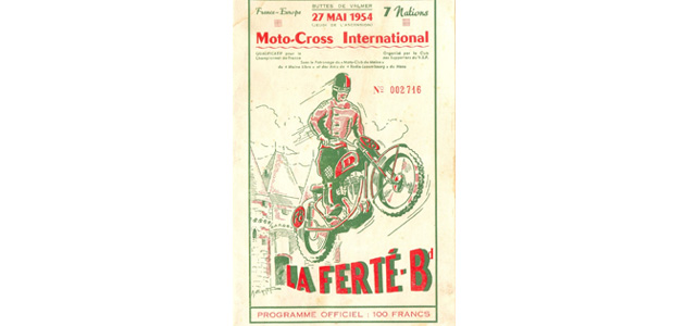 Programme La Ferté Bernard 1954 Programme La Ferté Bernard 1954