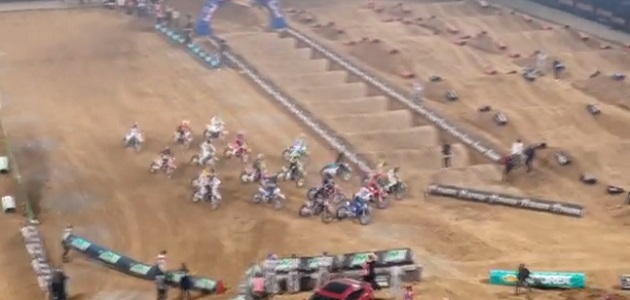 Supercross Paris 2022 catégorie SX2